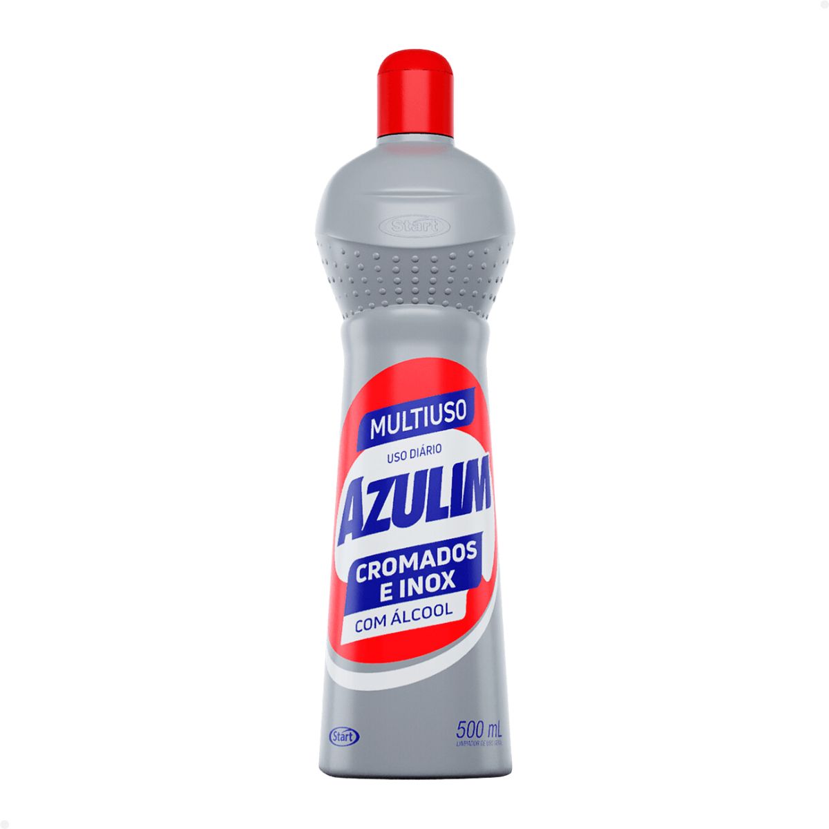 Multiuso Cromado e Inox com Álcool
